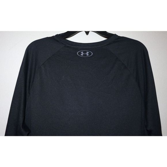 Under Armour 1328496 Men's Sz L Graphite UA Tech 2.0 Long Sleeve Loose Fit Shirt - Picture 4 of 6